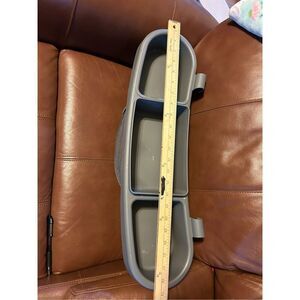 EvenFlo pack play diaper changing caddy gray 25x5. clips